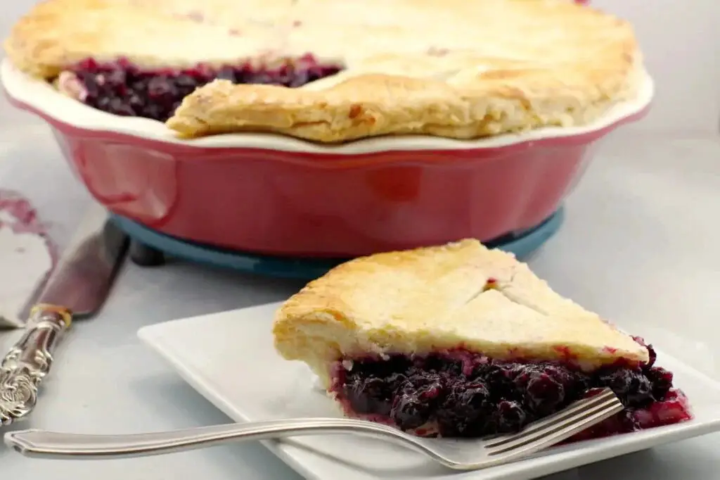 Saskatoon Berry Pie