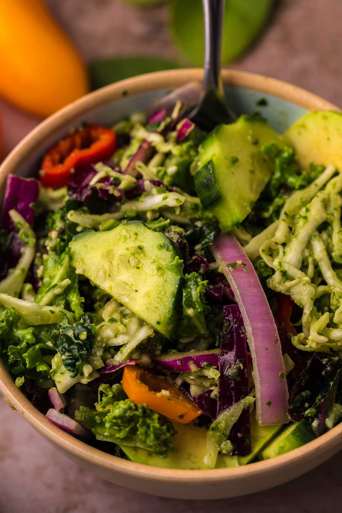 What to Serve with Tik Tok Viral Green Goddess Salad