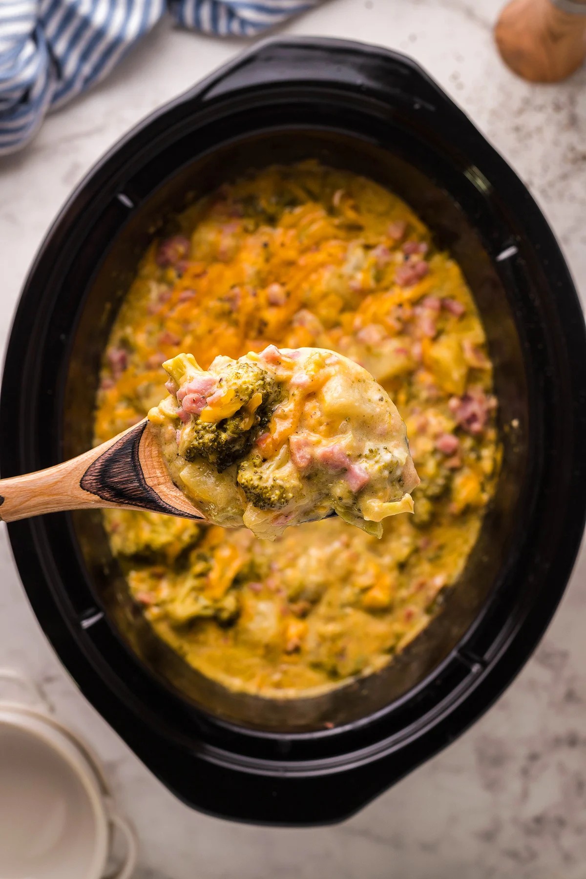 Cheesy Ham and Broccoli Chowder Variations