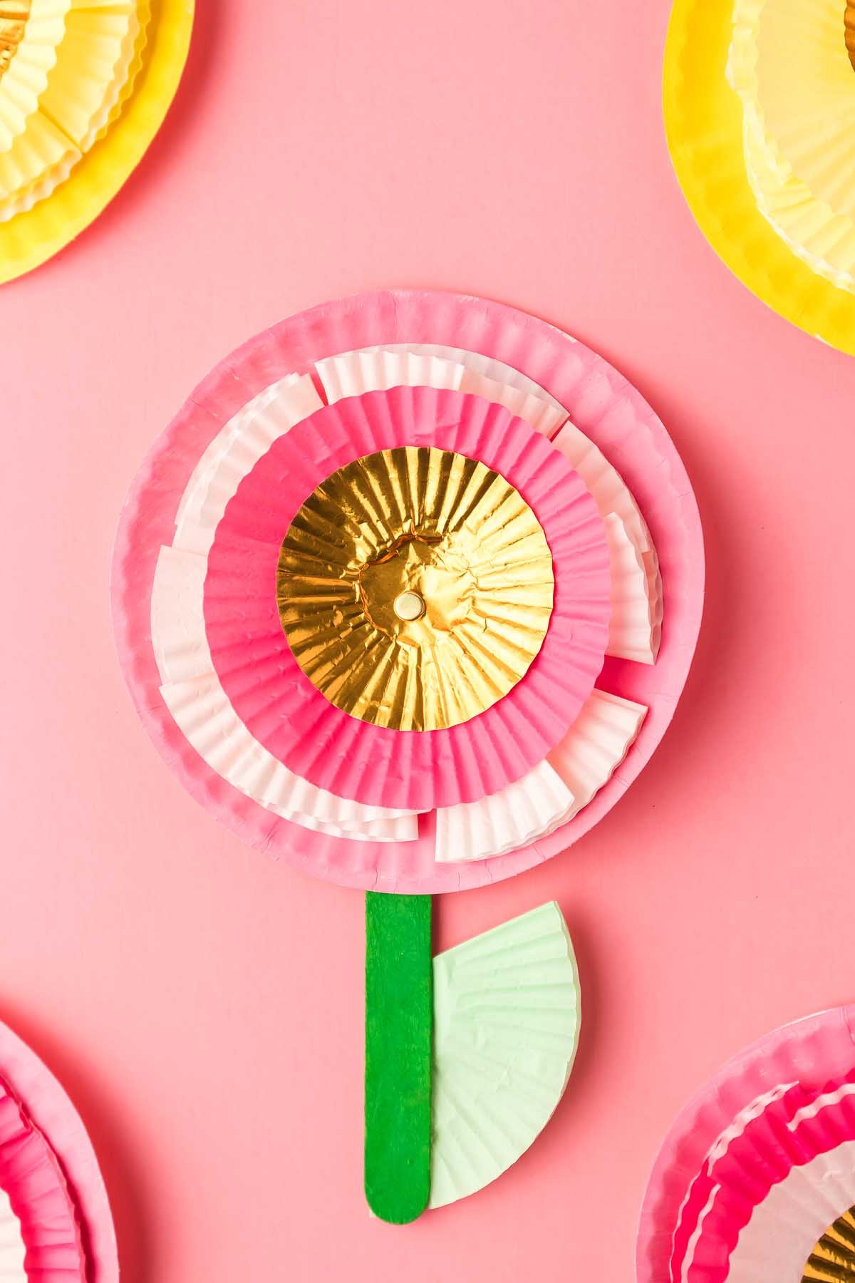 How to Make Paper Plate Flowers