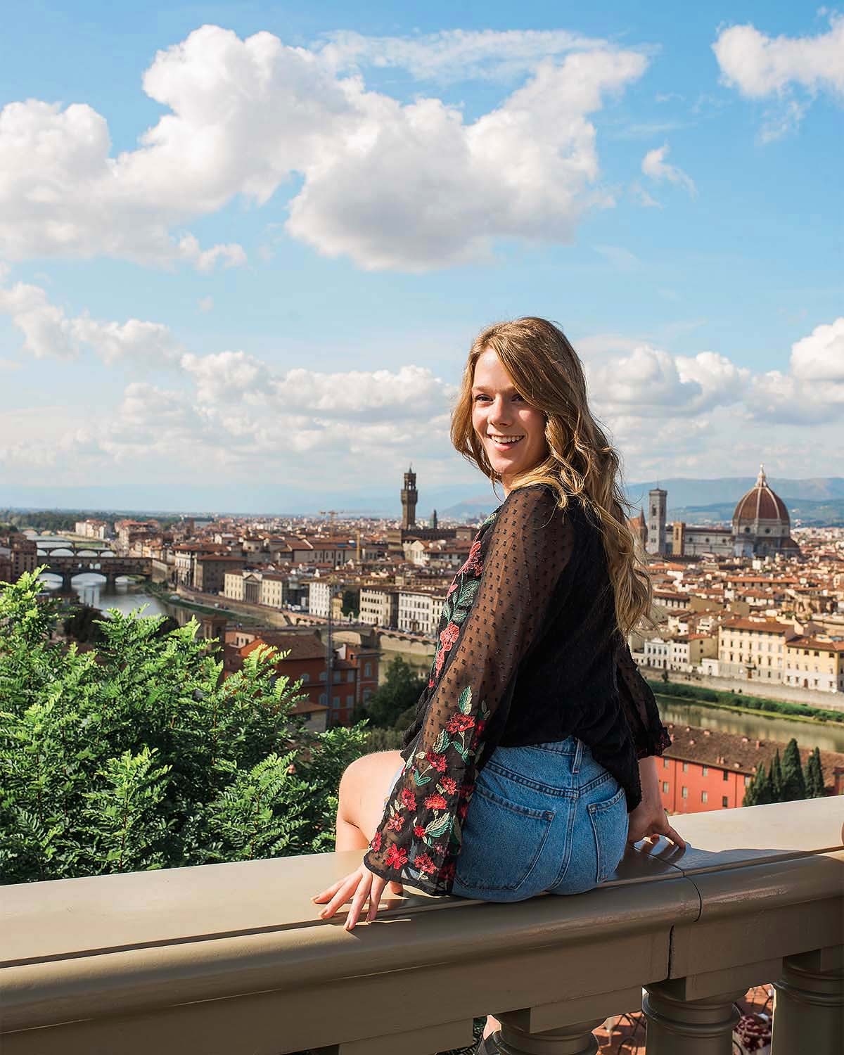 Walk Up To Piazzale Michelangelo