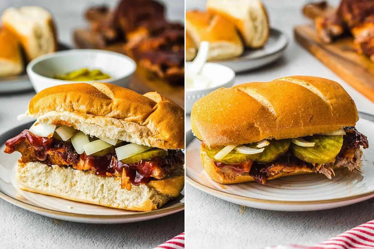 Copycat McRib Sandwich