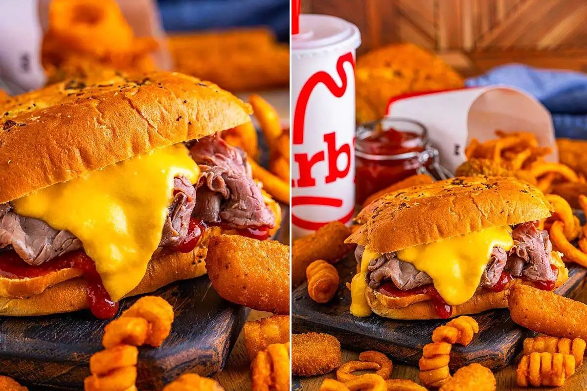 Copycat Arby’s Beef and Cheddar Sandwich