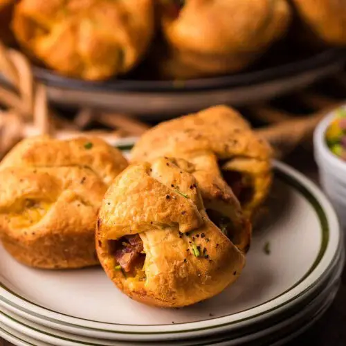 Leftover Ham, Broccoli and Cheese Crescent Cups Recipe