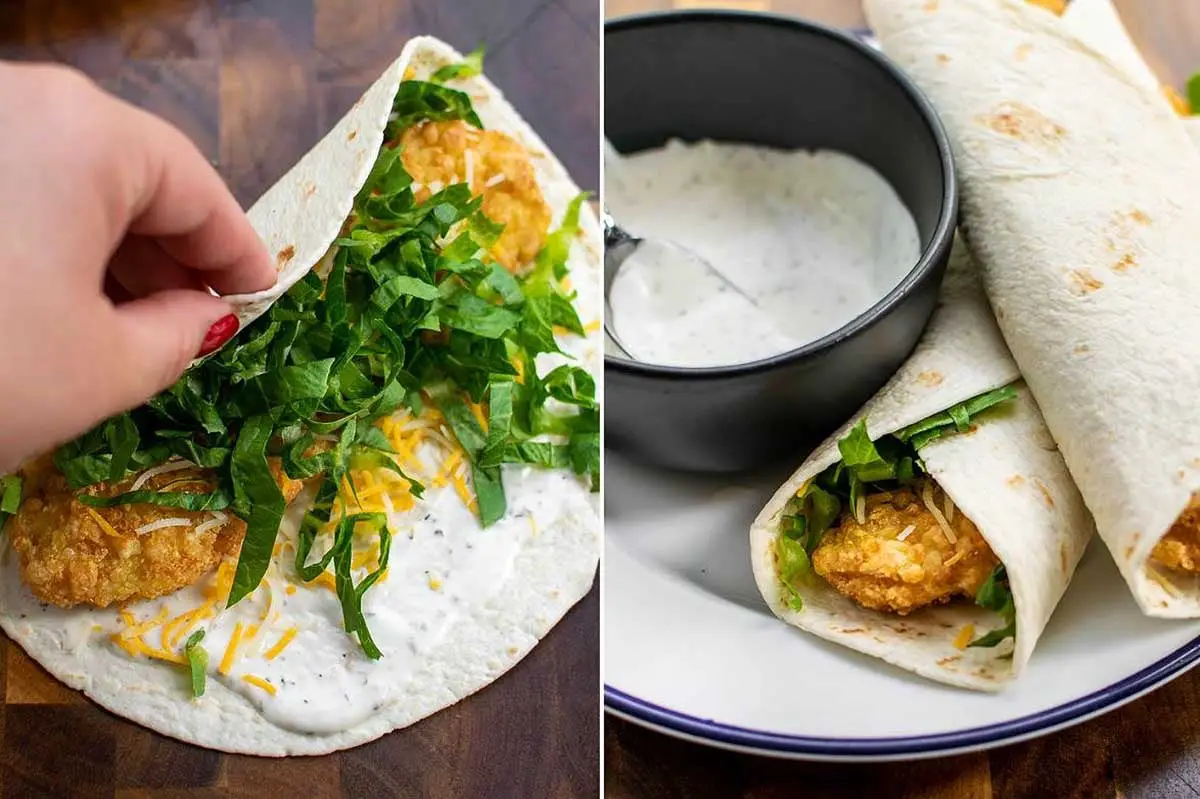 Crispy Ranch Snack Wraps