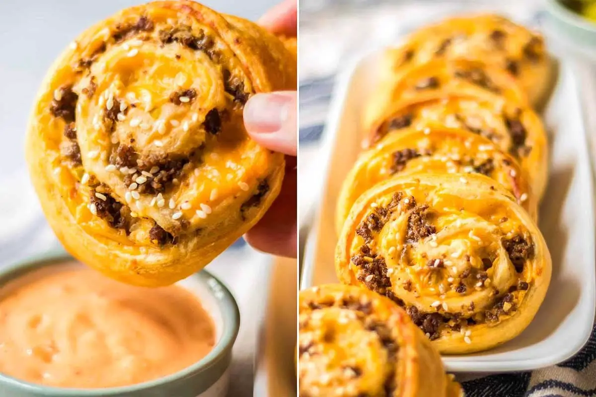 Big Mac Pinwheels Recipe