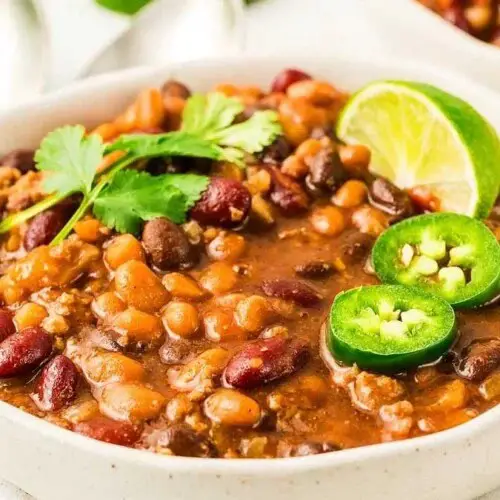 Crockpot Cowboy Beans Recipe