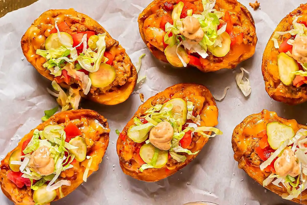 Stuffed Potato Skins